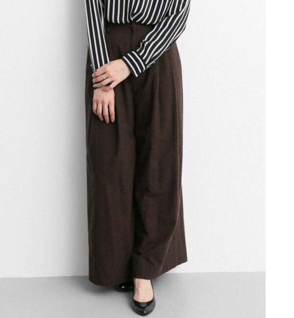 【アーバンリサーチ/URBAN RESEARCH】 ROSSO Lirica Flare Wide Pants [送料無料]