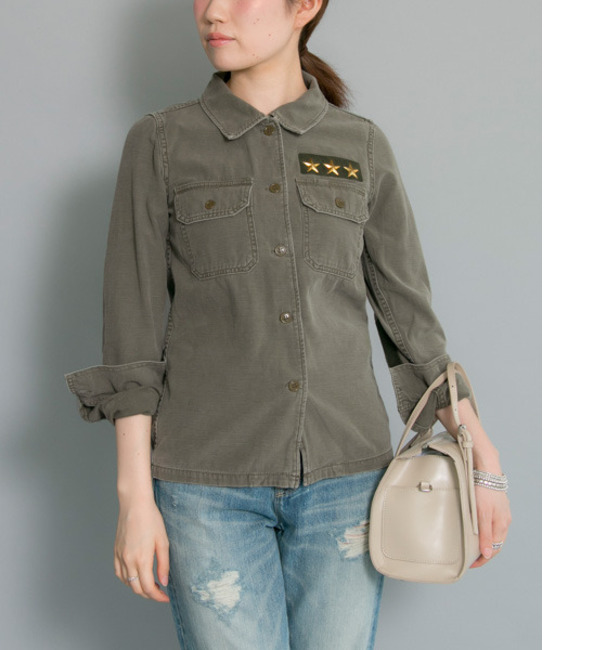【アーバンリサーチ/URBAN RESEARCH】 UR REMI RELIEF ミリタリーSHIRTS別注 [送料無料]