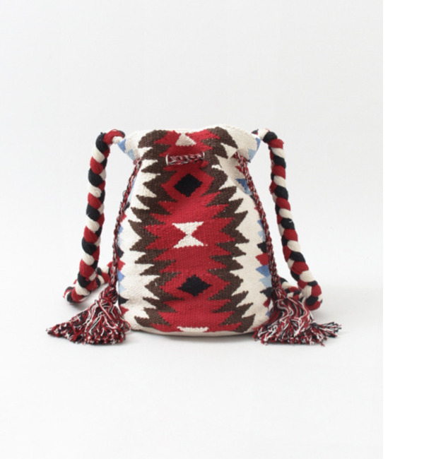 UR jujube イカット柄キンチャク