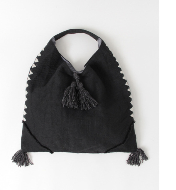 かぐれ People Tree 手織りトライアングルバック