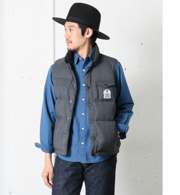 【アーバンリサーチ/URBAN RESEARCH】 DOORS FIDELITY× DOORS 別注 DOWN VEST [送料無料]