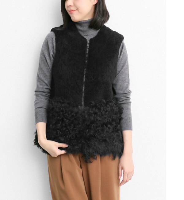 【アーバンリサーチ/URBAN RESEARCH】 ROSSO LOEFFLER RANDALL SHEARING VEST [送料無料]
