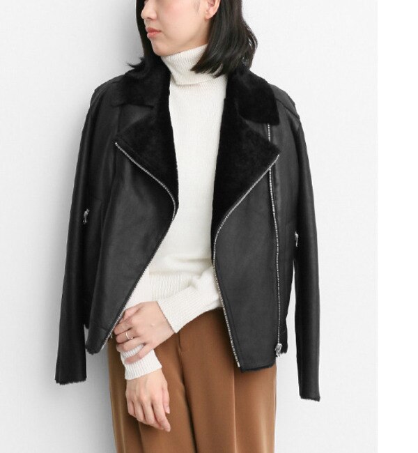 【アーバンリサーチ/URBAN RESEARCH】 ROSSO LOEFFLER RANDALL REVERSE MOTOR JACKET [送料無料]