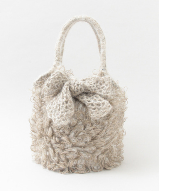 【アーバンリサーチ/URBAN RESEARCH】 かぐれ People Tree モヘアループクロシェミニバック [送料無料]