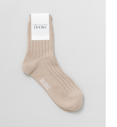 【アーバンリサーチ/URBAN RESEARCH】 DOORS リブショートソックス [3000円(税込)以上で送料無料]