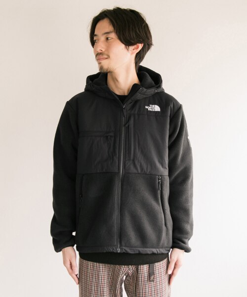 hooded north face denali