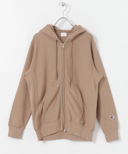 tan champion hoodie