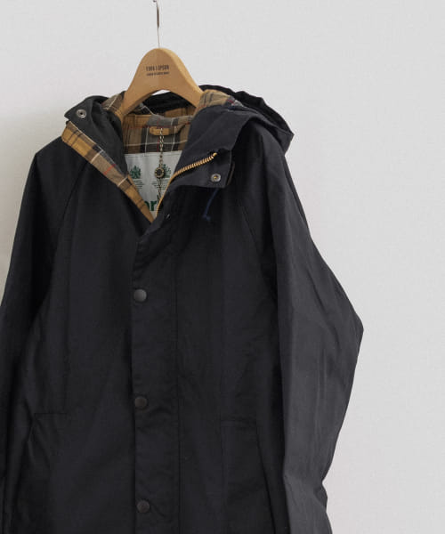 barbour hooded