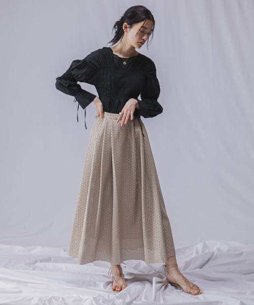 ROSSO Lirica punching pleats skirt|URBAN RESEARCH(アーバンリサーチ