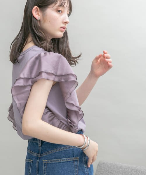 UR Lab. 袖フリルカットソー|URBAN RESEARCH(アーバンリサーチ)の通販｜アイルミネ