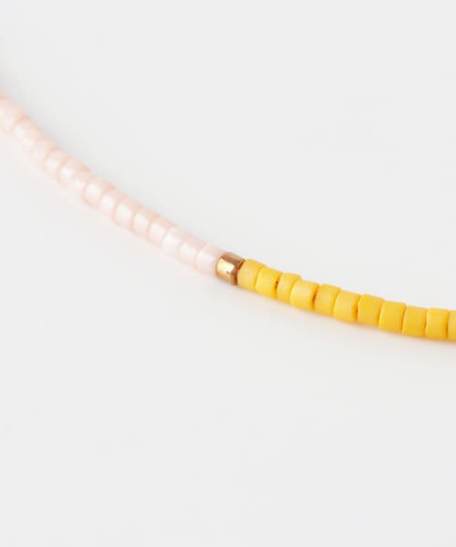 ROSSO HELENA ROHNER LONG GLASS BEADS NECKLACE|URBAN RESEARCH 