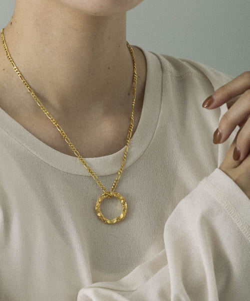 UR HERMINA ATHENS FULL MOON-G NECKLACE|URBAN RESEARCH(アーバン