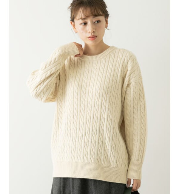 Sonny Label 『UR TECH』 ウォッシャブルニットケーブルプルオーバー|URBAN RESEARCH(アーバンリサーチ)の通販｜アイルミネ
