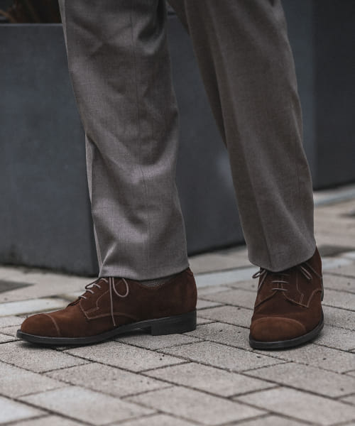 DOORS 『別注』Sanders×LIFE STYLE TAILOR Cap Toe Derby Shoe|URBAN