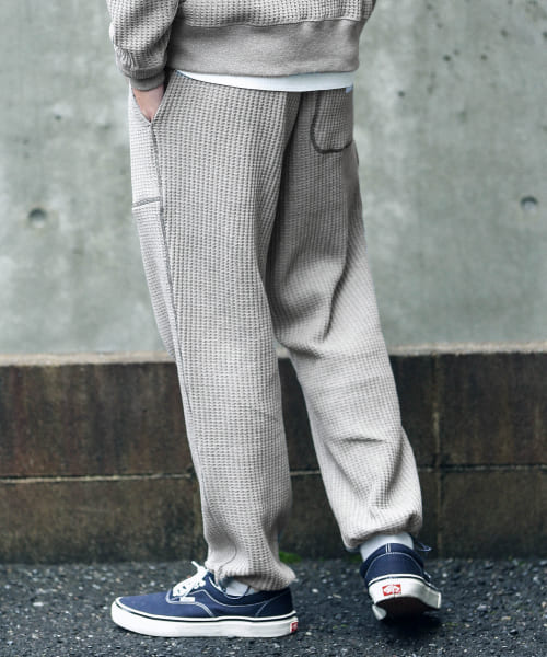 Sonny Label 『別注』JEMORGAN×Sonny Label　ビッグワッフルリラックスパンツ