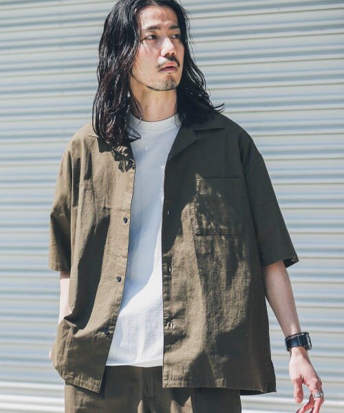 Sonny Label NaokoTakayamaコラボ開襟シャツ|URBAN RESEARCH