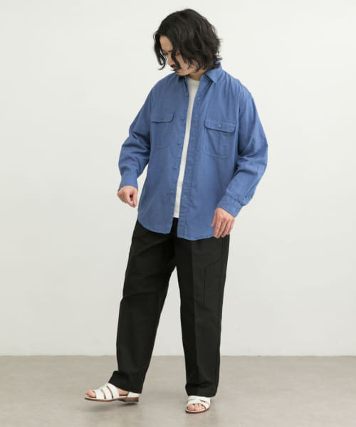 UR 『ユニセックス』バックサテンUTILITY TROUSERS by SHIOTA|URBAN