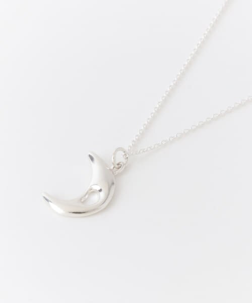 UR bar jewellery　ABSTRACT MOON NECKLACE