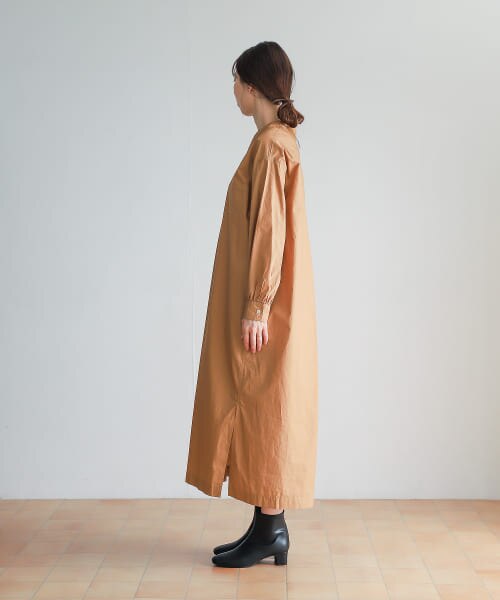 BLACK CRANE コットンスキッパーワンピース - velouspeh.ru