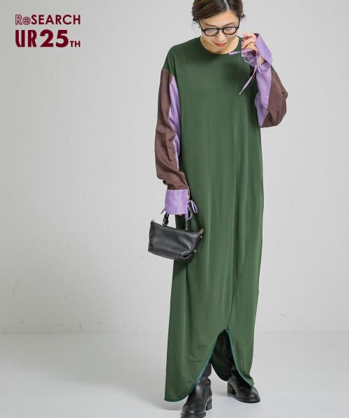 UR 『25周年別注』FILL THE BILL×UR ROUND HEM ONEPIECE|URBAN