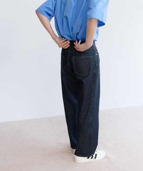 UR スーピマ DENIM PANTSワイド #BOB by SHIOTA|URBAN RESEARCH(アーバンリサーチ)の通販｜アイルミネ