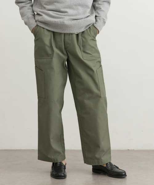UR バックサテンUTILITY TROUSERS by SHIOTA|URBAN RESEARCH(アーバン