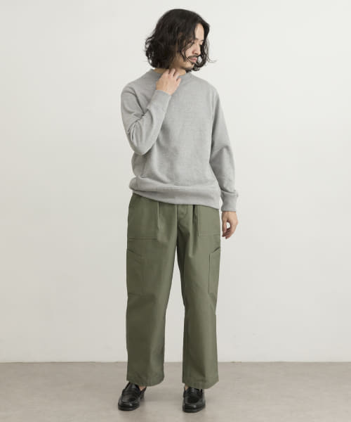 UR バックサテンUTILITY TROUSERS by SHIOTA|URBAN RESEARCH(アーバン