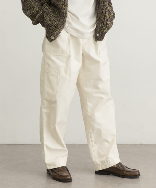 UR バックサテンUTILITY TROUSERS by SHIOTA|URBAN RESEARCH(アーバン