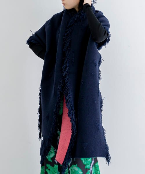 URBS malamute night on earth fringe stole|URBAN RESEARCH(アーバン