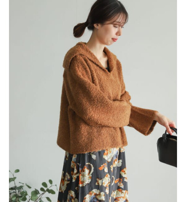 DOORS ブークレセーラーカラーKNIT|URBAN RESEARCH(アーバンリサーチ)の通販｜アイルミネ