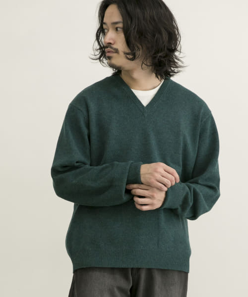 UR COSEI 9G天竺度詰めVNECK KNIT|URBAN RESEARCH(アーバンリサーチ)の