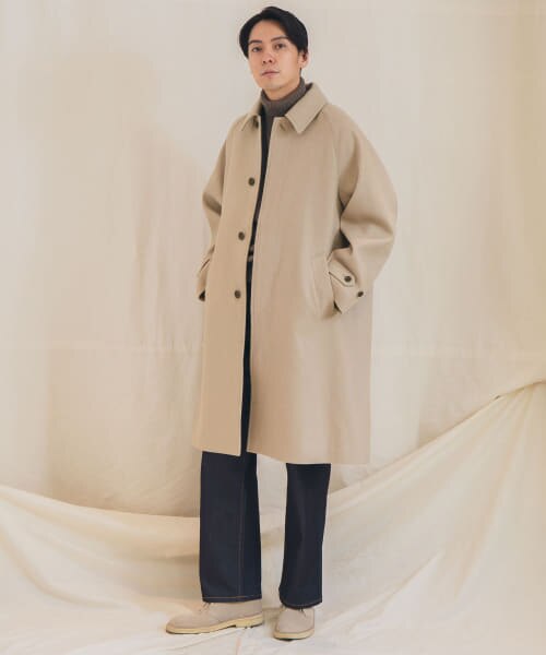 UR BAL COLLAR COAT SUPER120|URBAN RESEARCH(アーバンリサーチ)の通販