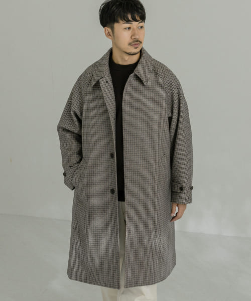 UR BAL COLLAR COAT SUPER120|URBAN RESEARCH(アーバンリサーチ)の通販