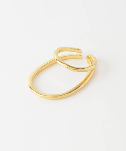 SMELLY so' double circle earcuff gld|URBAN RESEARCH(アーバン