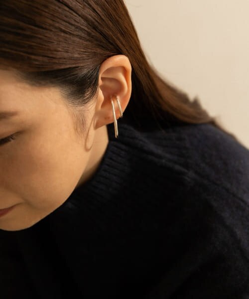 SMELLY so' double circle earcuff slv|URBAN RESEARCH(アーバン