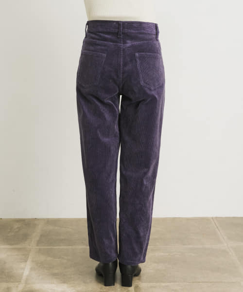 PURPLE】SERGE de bleu BARREL CORDUROY PP | hartwellspremium.com