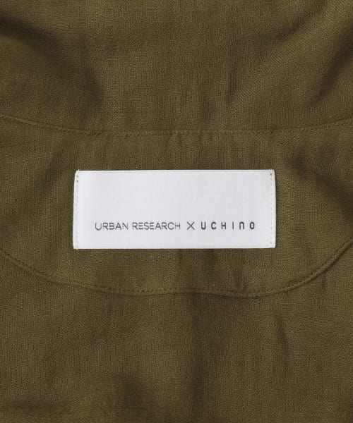 UR URBAN RESEARCH×UCHINO ソフトタッチガーゼパジャマトップス|URBAN