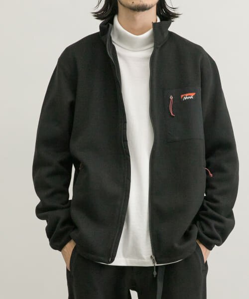 UR NANGA　POLARTEC FLEECE ZIP BLOUSON