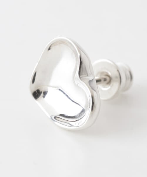 UR Le Chic Radical Heart Sculpture Studs|URBAN RESEARCH(アーバン