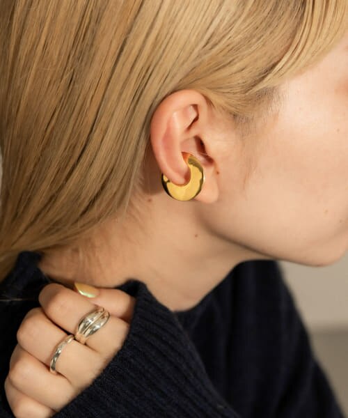SMELLY so' flat circle earcuff gld|URBAN RESEARCH(アーバンリサーチ