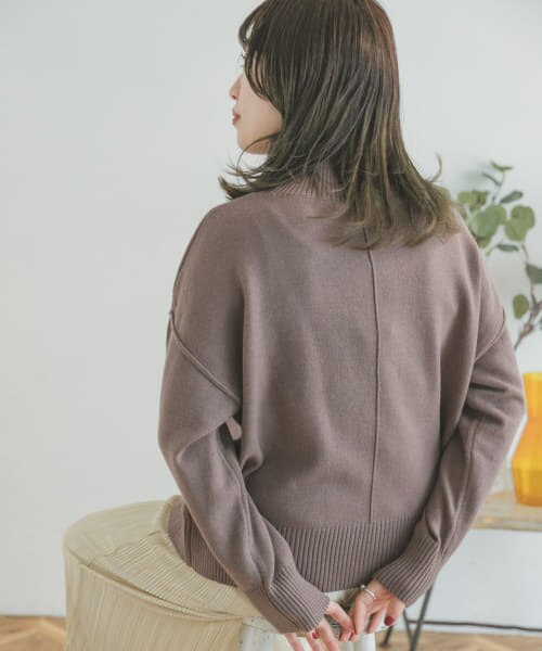 ITEMS ハイネックワイドニット2