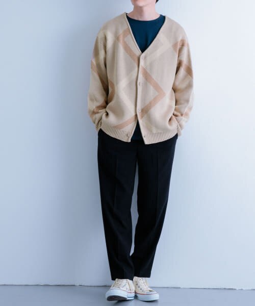 ITEMS ジャカードニットカーディガン A|URBAN RESEARCH(アーバン 