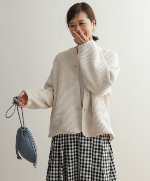 DOORS キルトノーカラージャケット