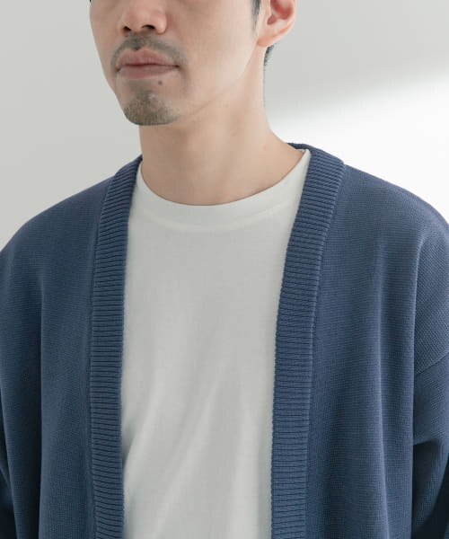 ITEMS ミラノリブ多機能ニットカーディガンロングTシャツセット|URBAN 