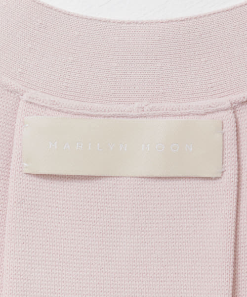 【GRAYSHPINK】MARILYN MOON pearl knit cardigan