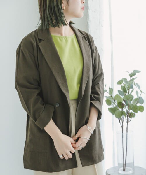 ITEMS リネンライクジャケット|URBAN RESEARCH(アーバンリサーチ)の 