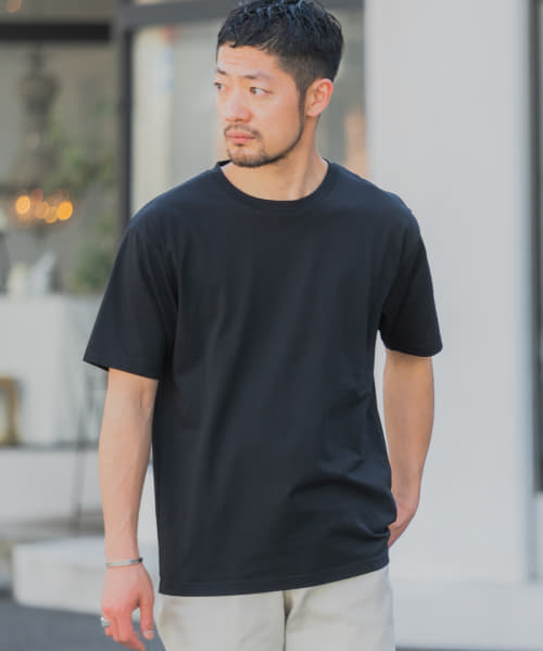 ROSSO 『XLサイズあり』汗染み防止クルーネック半袖Tシャツ|URBAN
