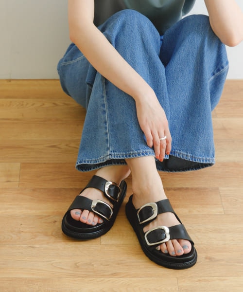UR 『別注』CAMINANDO×URBAN RESEARCH　DOUBLE BUCKLE SANDALS