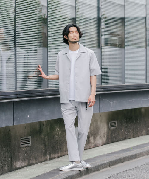 UR 『撥水/イージーケア』SOLOTEX STRETCH SHORT-SLEEVE SHIRTS|URBAN