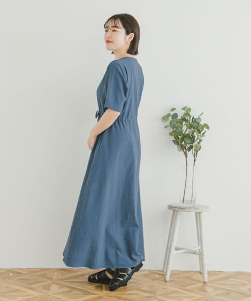 超特価sale開催】 【試着のみ】maku textiles コットンワンピース